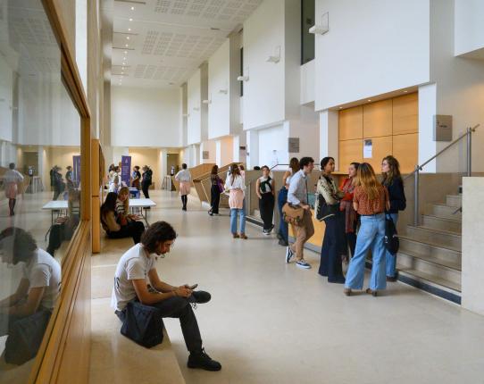 Hall Jaujard à l'École du Louvre