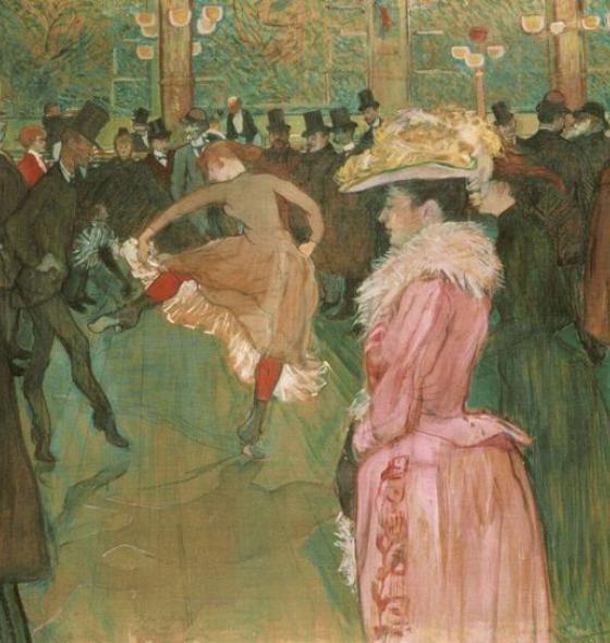 La danse au Moulin Rouge de Henri de Toulouse-Lautrec