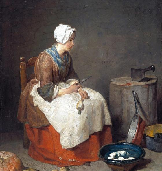 Chardin la cuisinière