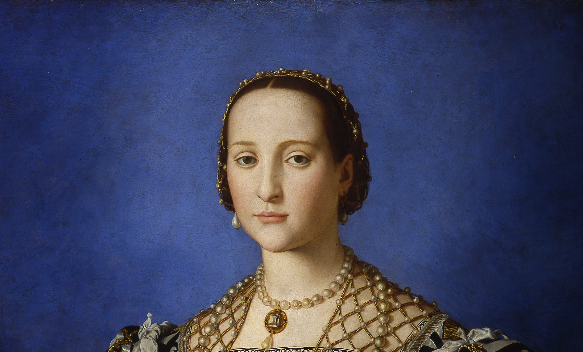 Agnolo Bronzino, Portrait of Eleanor of Toledo and Her Son Giovanni, c.1545, Uffizi Gallery.