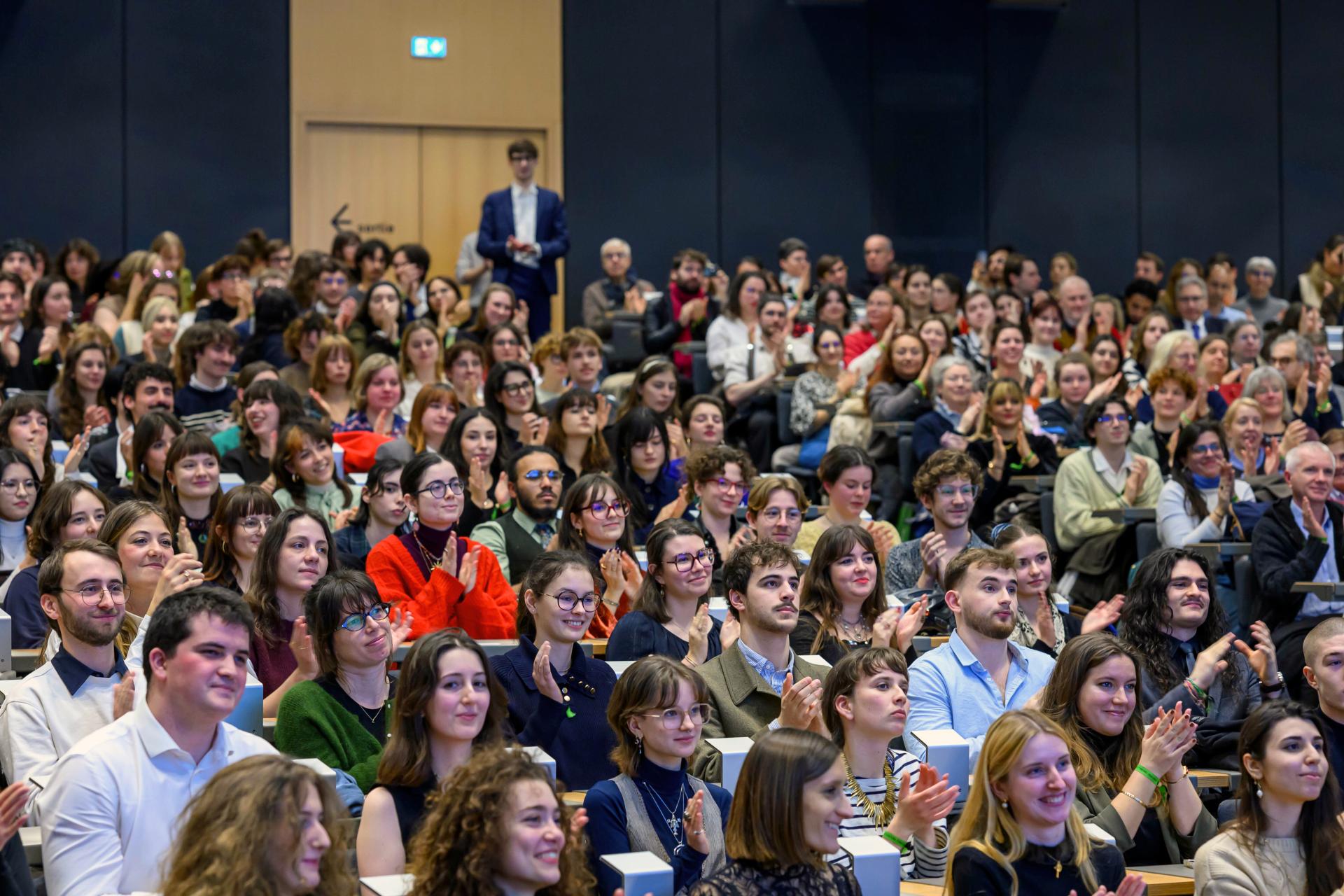 Remise de diplôme du 1er cycle à l'École du Louvre