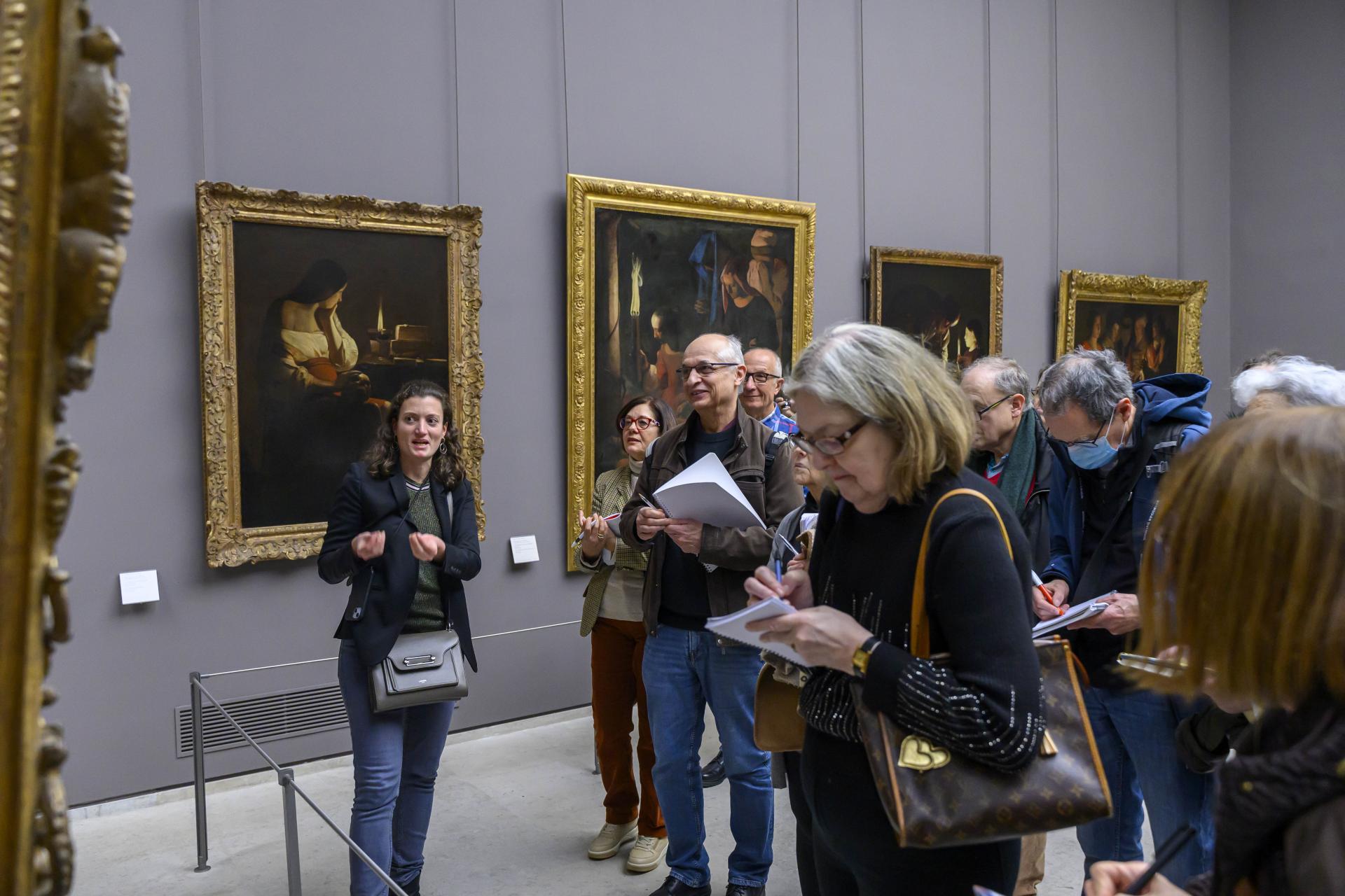 TDO au musée du Louvre - Auditeurs