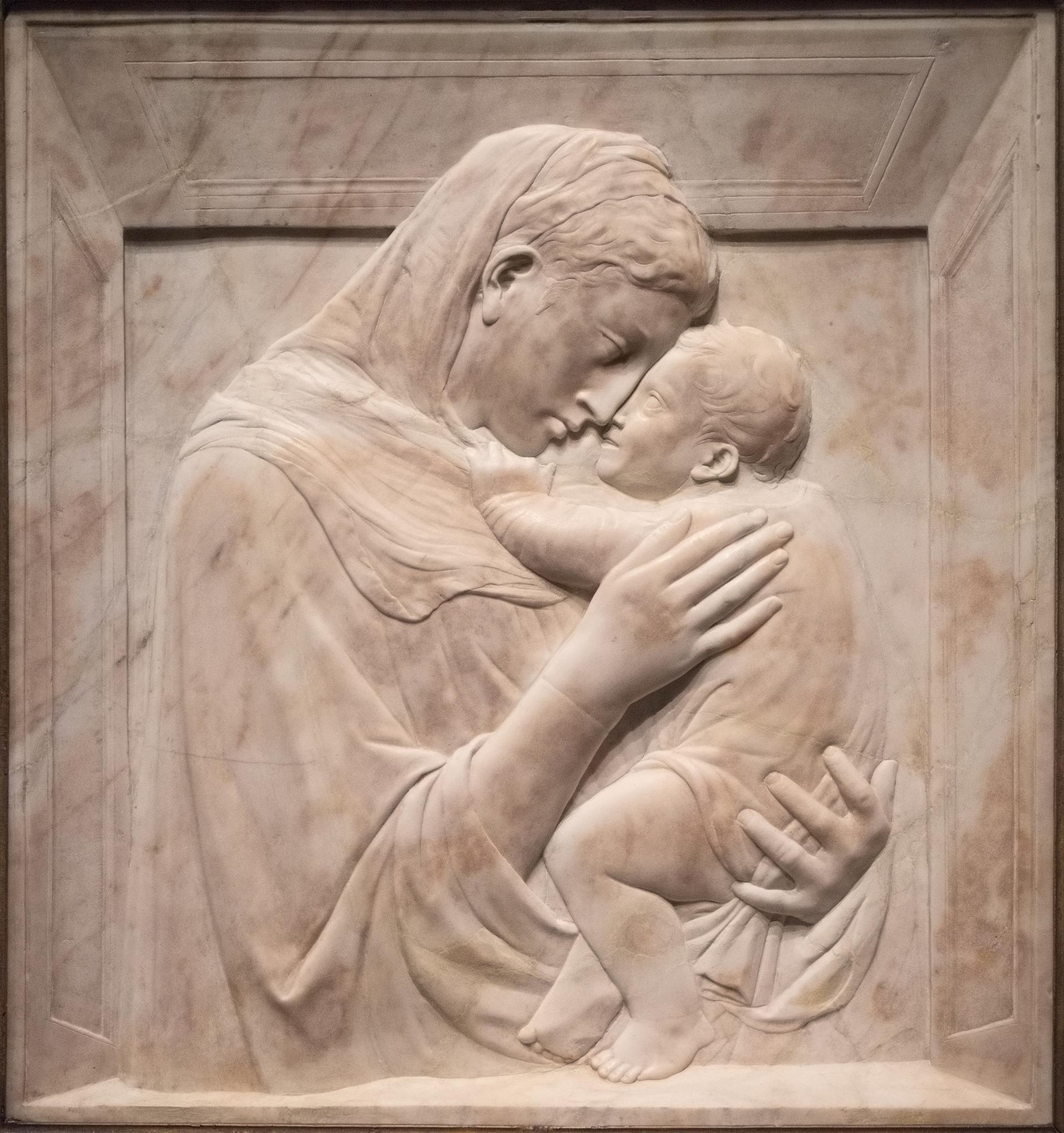 Donatello, Pazzi Madonna, c.1422, Bode Museum, Berlin
