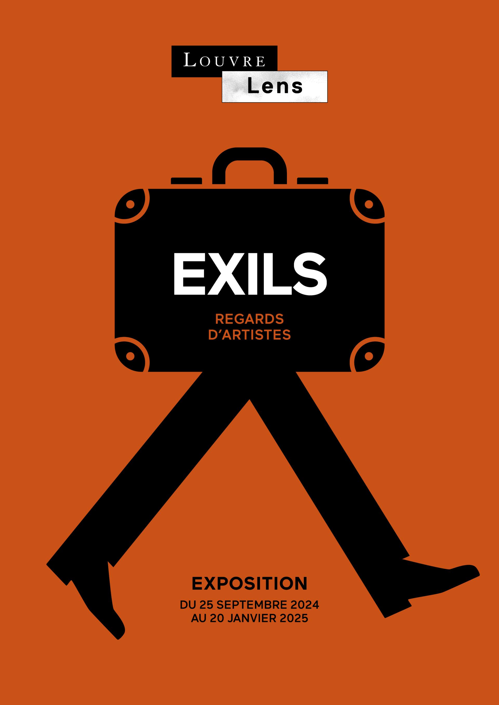Affiche de l'exposition Exils