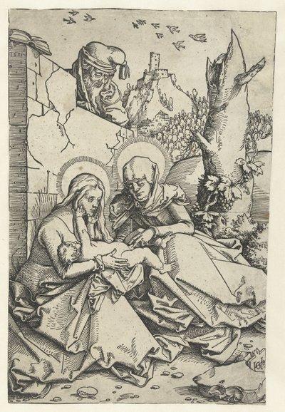 Hans Baldung, La Sainte Famille avec sainte Anne et saint Joseph, c.1511