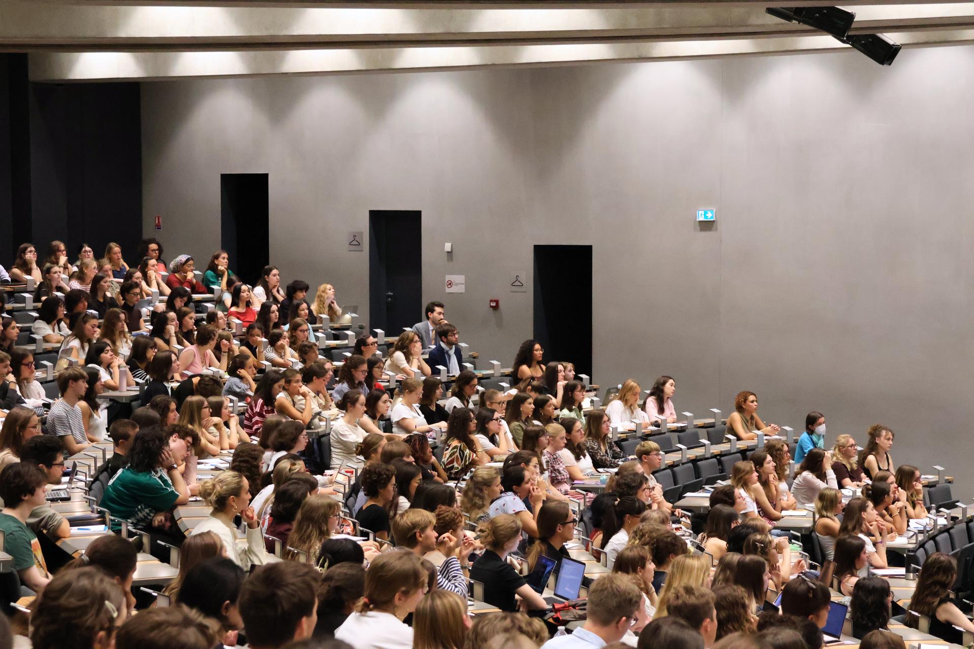 Réunion de rentrée des élèves de 1ère année