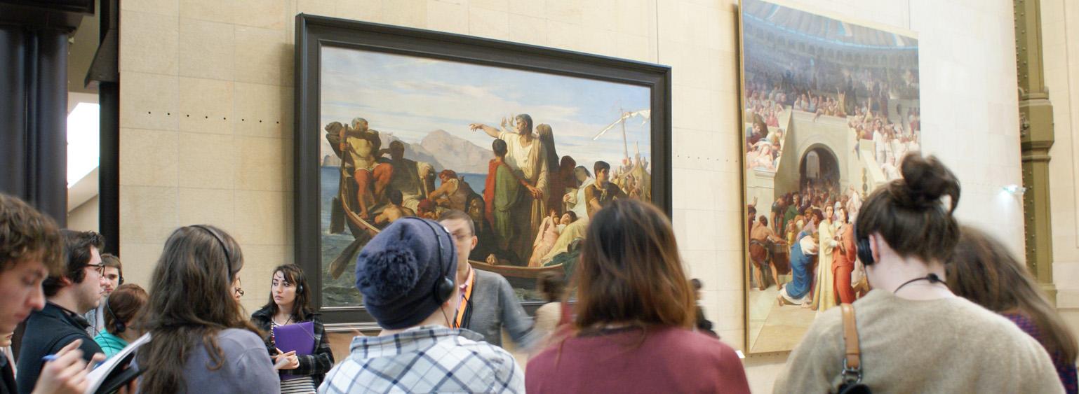 Visite élèves Orsay