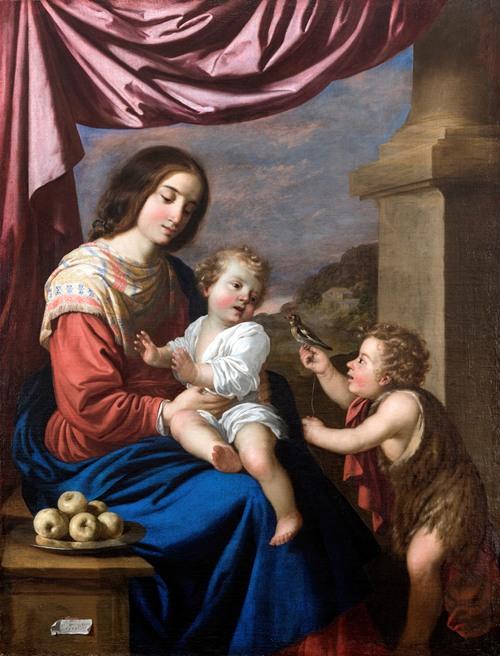 Vierge portant son enfant