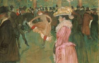 La danse au Moulin Rouge de Henri de Toulouse-Lautrec