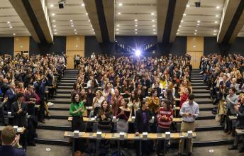 Remise de diplôme du 2e cycle de l'École du Louvre en 2025
