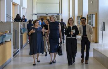 Visite de l'ambassadrice d'Australie