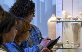 Élèves de l'École du Louvre en TDO au Louvre 2024