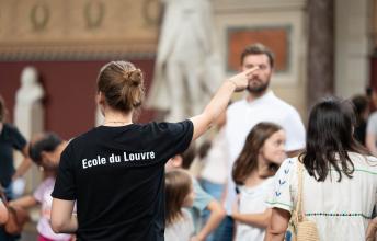 Elève-médiateur de l'École du Louvre