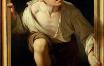 Tableau Pere Borrell del Caso, Fuyant la critique, 1874, Madrid