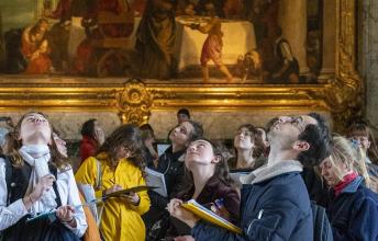 Travaux Dirigés devant les œuvres au château de Versailles