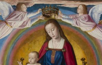 Triptyque de Moulins de Jean Hey, détail