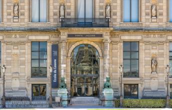 Entrée de l'École du Louvre