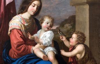 Vierge portant son enfant