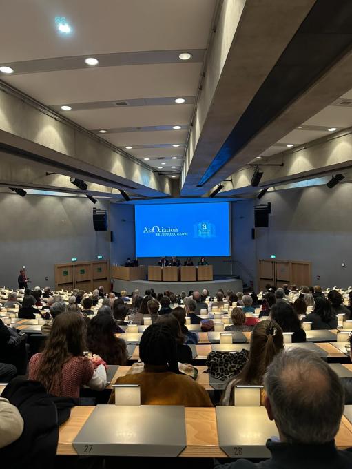 90 ans de l'Association de l'EDL dans l'amphithéâtre Rohan