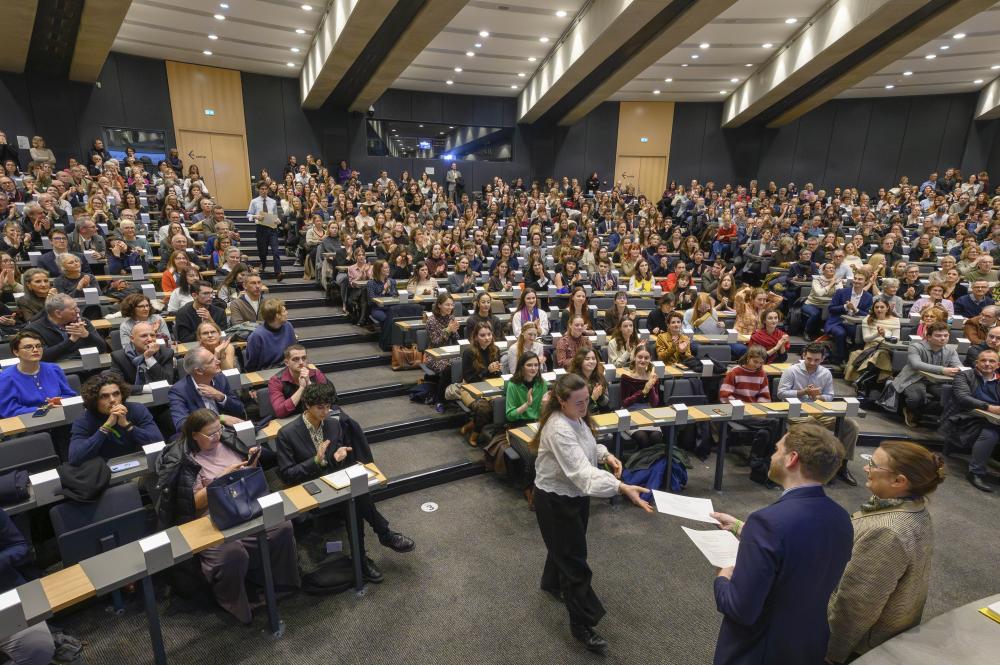 Remise de diplôme du 2e cycle de l'École du Louvre en 2025