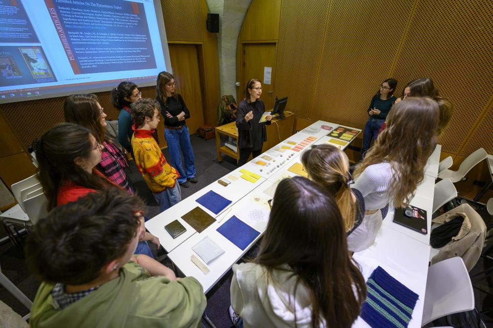 Atelier pigments avec Mandana Barkeshli