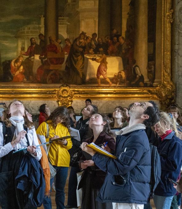 Travaux Dirigés devant les œuvres au château de Versailles