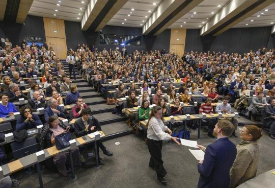 Remise de diplôme du 2e cycle de l'École du Louvre en 2025