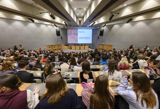 Remise de diplôme du 1er cycle à l'École du Louvre