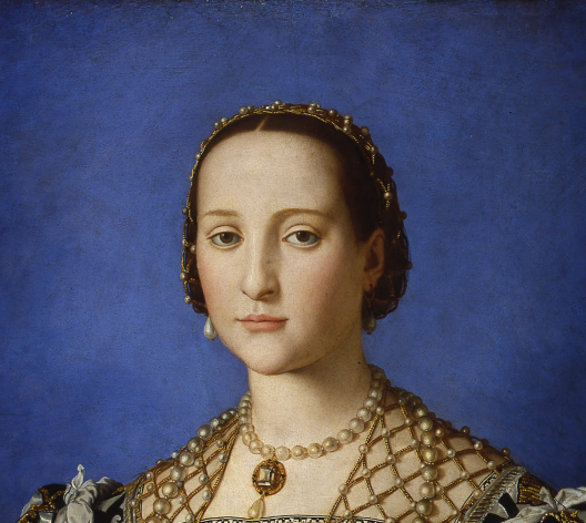 Agnolo Bronzino, Portrait of Eleanor of Toledo and Her Son Giovanni, c.1545, Uffizi Gallery.