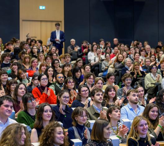 Remise de diplôme du 1er cycle à l'École du Louvre