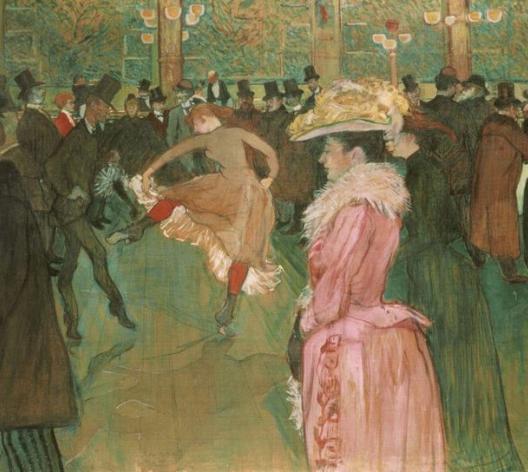 La danse au Moulin Rouge de Henri de Toulouse-Lautrec