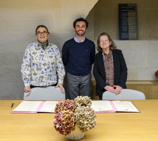 Signature d’un accord de coopération avec l'École française de Rome et l’École du Louvre