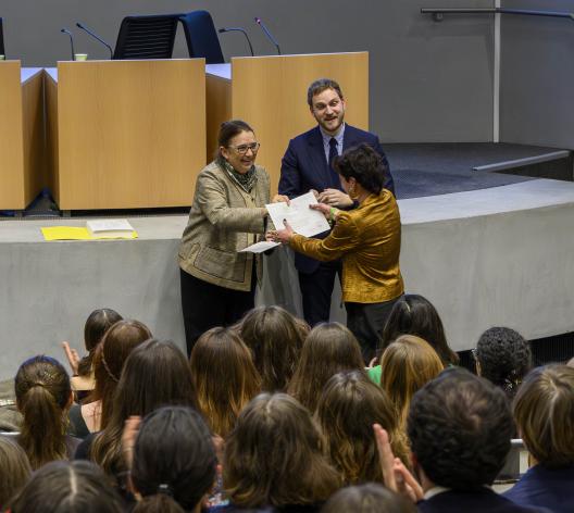 Remise de diplôme du 2e cycle de l'École du Louvre en 2025