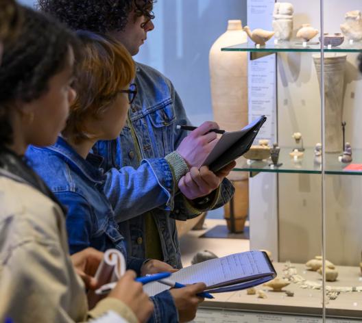 Élèves de l'École du Louvre en TDO au Louvre 2024