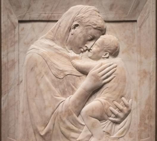 Donatello, Pazzi Madonna, c.1422, Bode Museum, Berlin
