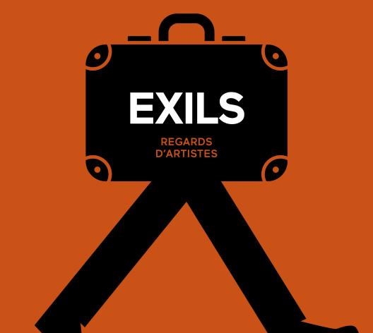 Affiche de l'exposition Exils