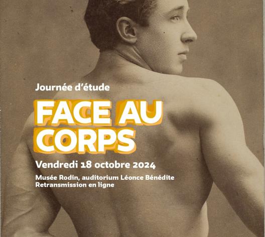 Journée d'étude Face au corps - photo d'un modèle masculin vu de dos