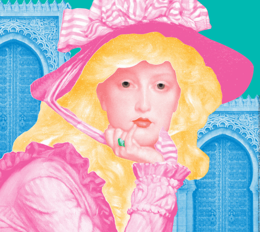 Atelier 25, d'après James Tissot, Jeune femme sur un bateau, 1870.