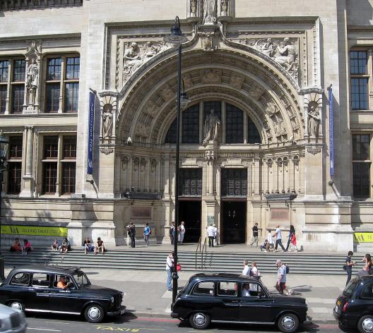 Entrée du Victoria & Albert Museum de Londres