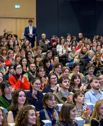 Remise de diplôme du 1er cycle à l'École du Louvre