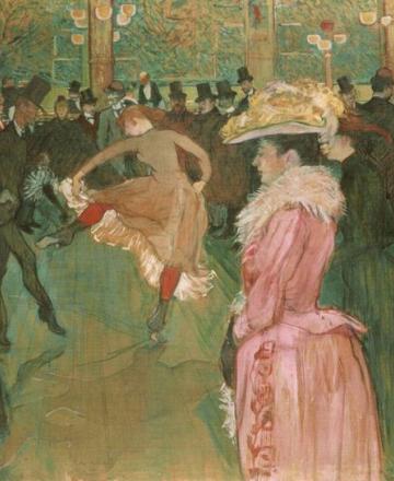 La danse au Moulin Rouge de Henri de Toulouse-Lautrec