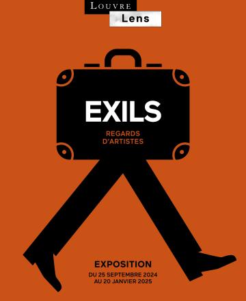 Affiche de l'exposition Exils
