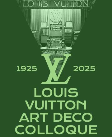 Affiche du colloque Louis Vuitton