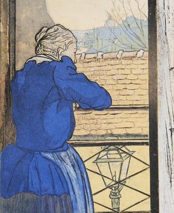 La fenêtre - Eugène Delâtre