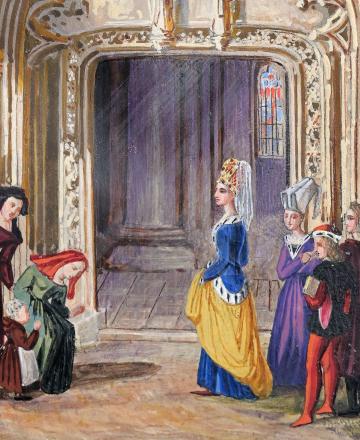 ROUSSEAU Manuscrit Adélaïde fol 1r détail