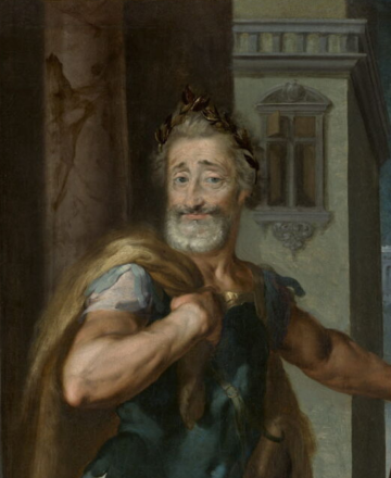 Henri IV en Hercule terrassant l'hydre de Lerne