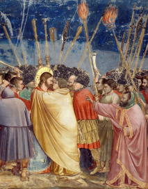 Giotto, Le baiser de Juda