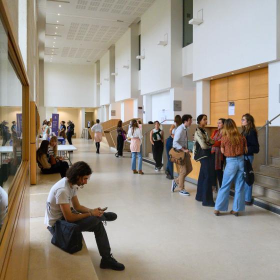 Hall Jaujard à l'École du Louvre