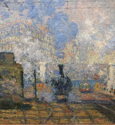 Monet, Gare Saint-Lazare, 1877