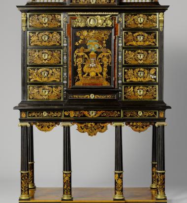 André-Charles Boulle, Cabinet, vers 1670